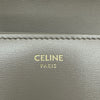 セリーヌ CELINE スモールフラップウォレットトリオンフ 10D783DPV グレー系 ゴールド金具 カーフスキン レディース 三つ折り財布