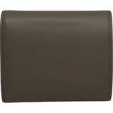 セリーヌ CELINE スモールフラップウォレットトリオンフ 10D783DPV グレー系 ゴールド金具 カーフスキン レディース 三つ折り財布