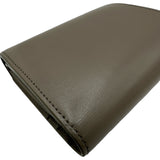 セリーヌ CELINE スモールフラップウォレットトリオンフ 10D783DPV グレー系 ゴールド金具 カーフスキン レディース 三つ折り財布