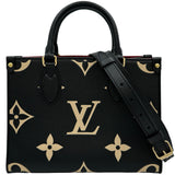 ルイ・ヴィトン LOUIS VUITTON オンザゴーPM M45659 ノワール アンプラント レディース ハンドバッグ