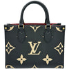ルイ・ヴィトン LOUIS VUITTON オンザゴーPM M45659 ノワール アンプラント レディース ハンドバッグ