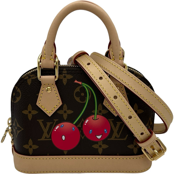 ルイ・ヴィトン LOUIS VUITTON LV×TMナノ・アルマ M13416 ブラウン