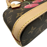 ルイ・ヴィトン LOUIS VUITTON LV×TMナノ・アルマ M13416 ブラウン モノグラム/チェリー レディース ショルダーバッグ