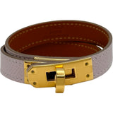 エルメス HERMES ケリードゥブルトゥール モーヴペール ゴールド金具 エプソン アクセサリー