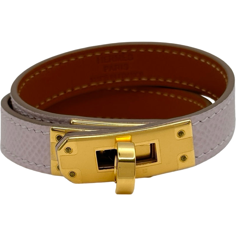 エルメス HERMES ケリードゥブルトゥール モーヴペール ゴールド金具