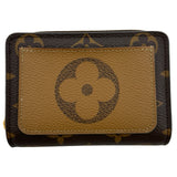 ルイ・ヴィトン LOUIS VUITTON ポルトフォイユ・ルー M81461 ブラウン モノグラムキャンバス レディース 二つ折り財布