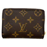 ルイ・ヴィトン LOUIS VUITTON ポルトフォイユ・ルー M81461 ブラウン モノグラムキャンバス レディース 二つ折り財布