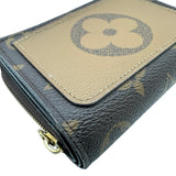 ルイ・ヴィトン LOUIS VUITTON ポルトフォイユ・ルー M81461 ブラウン モノグラムキャンバス レディース 二つ折り財布
