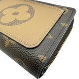 ルイ・ヴィトン LOUIS VUITTON ポルトフォイユ・ルー M81461 ブラウン モノグラムキャンバス レディース 二つ折り財布