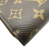 ルイ・ヴィトン LOUIS VUITTON ポルトフォイユ・ルー M81461 ブラウン モノグラムキャンバス レディース 二つ折り財布