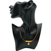 エルメス HERMES ヴィヴィリデファンタジーチョーカー ブラウン ゴールド金具 レザー/メタル アクセサリー