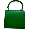 セリーヌ CELINE トップハンドルミニ2WAYショルダー グリーン ゴールド金具 カーフ レディース ショルダーバッグ
