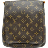 ルイ・ヴィトン LOUIS VUITTON ミュゼット・サルサロング M51387 ブラウン モノグラム・キャンバス レディース ショルダーバッグ