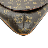 ルイ・ヴィトン LOUIS VUITTON ミュゼット・サルサロング M51387 ブラウン モノグラム・キャンバス レディース ショルダーバッグ