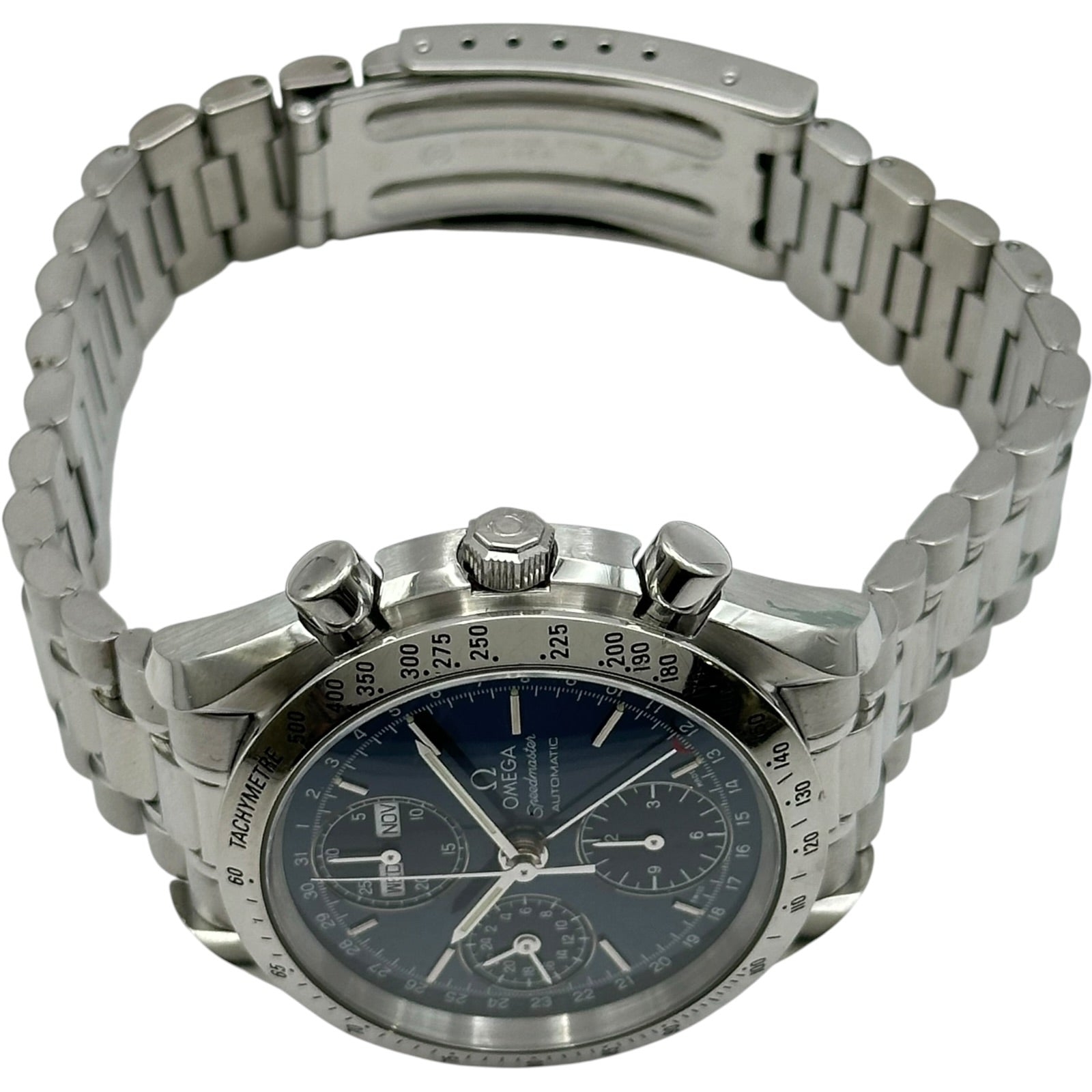 オメガ OMEGA スピードマスター トリプルカレンダー 3521.80 ブルー
