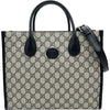 グッチ GUCCI GGスプリーヌ 2WAYトート 659983 ネイビー シルバー金具 GGスプリーヌ レディース トートバッグ