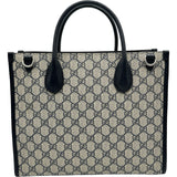 グッチ GUCCI GGスプリーヌ 2WAYトート 659983 ネイビー シルバー金具 GGスプリーヌ レディース トートバッグ