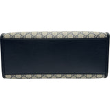 グッチ GUCCI GGスプリーヌ 2WAYトート 659983 ネイビー シルバー金具 GGスプリーヌ レディース トートバッグ