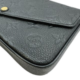 ルイ・ヴィトン LOUIS VUITTON ポシェット・フェリシー M64064 ブラック モノグラム・アンプラント レディース ショルダーバッグ