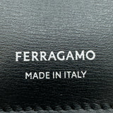 サルヴァトーレ・フェラガモ Salvatore Ferragamo マネークリップカードケース 66-1327 0770092 ブラック レザー メンズ 札入れ