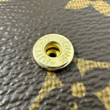 ルイ・ヴィトン LOUIS VUITTON ポルトフォイユ・ヴィクトリーヌ M62472 ブラウン モノグラム・キャンバス レディース 三つ折り財布