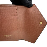 ルイ・ヴィトン LOUIS VUITTON ポルトフォイユ・ヴィクトリーヌ M62472 ブラウン モノグラム・キャンバス レディース 三つ折り財布