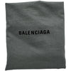 バレンシアガ BALENCIAGA ネイビーカバスS 339933 ブラック/アイボリー キャンバス/レザー ユニセックス ハンドバッグ