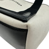 バレンシアガ BALENCIAGA ネイビーカバスS 339933 ブラック/アイボリー キャンバス/レザー ユニセックス ハンドバッグ