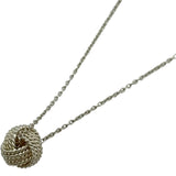 ティファニー TIFFANY＆CO サマセットメッシュ ノット ネックレス シルバー AG925 ジュエリー