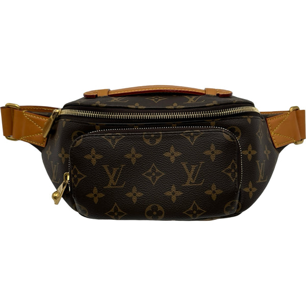 ルイ・ヴィトン LOUIS VUITTON ラッシュ・バムバッグ M14019 ブラウン