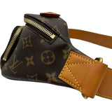 ルイ・ヴィトン LOUIS VUITTON ラッシュ・バムバッグ M14019 ブラウン モノグラム・キャンバス メンズ ウエストバッグ
