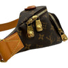 ルイ・ヴィトン LOUIS VUITTON ラッシュ・バムバッグ M14019 ブラウン モノグラム・キャンバス メンズ ウエストバッグ