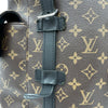 ルイ・ヴィトン LOUIS VUITTON クリストファーMM M43735 ブラウン モノグラム・マカサー メンズ リュック・デイパック