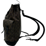 ルイ・ヴィトン LOUIS VUITTON クリストファーMM M43735 ブラウン モノグラム・マカサー メンズ リュック・デイパック