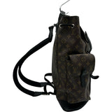 ルイ・ヴィトン LOUIS VUITTON クリストファーMM M43735 ブラウン モノグラム・マカサー メンズ リュック・デイパック