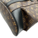 ルイ・ヴィトン LOUIS VUITTON クリストファーMM M43735 ブラウン モノグラム・マカサー メンズ リュック・デイパック