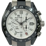 グランドセイコー Grand Seiko スポーツコレクション スプリングドライブ クロノグラフ GMT SBGC221(9R86-0AG0) ホワイト チタン/セラミック 自動巻き メンズ 腕時計