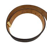 ルイ・ヴィトン LOUIS VUITTON サンチュール・キャレ M6802 ブラウン ダミエ レディース ベルト