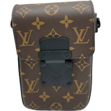 ルイ・ヴィトン LOUIS VUITTON Sロック ヴェルティカル･ウェアラブル ウォレット M81522 ブラウン モノグラム ・キャンバス ユニセックス ショルダーバッグ