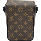 ルイ・ヴィトン LOUIS VUITTON Sロック ヴェルティカル･ウェアラブル ウォレット M81522 ブラウン モノグラム ・キャンバス ユニセックス ショルダーバッグ