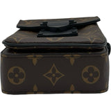 ルイ・ヴィトン LOUIS VUITTON Sロック ヴェルティカル･ウェアラブル ウォレット M81522 ブラウン モノグラム ・キャンバス ユニセックス ショルダーバッグ