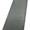 ルイ・ヴィトン LOUIS VUITTON サンチュールLVイニシャルベルト M9076 ブラック シルバー金具 レザー レディース ベルト