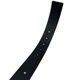 ルイ・ヴィトン LOUIS VUITTON サンチュールLVイニシャルベルト M9076 ブラック シルバー金具 レザー レディース ベルト
