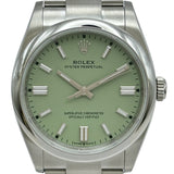 ロレックス ROLEX オイスターパーペチュアル36 126000 ピスタチオ ステンレススチール 自動巻き メンズ 腕時計