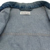 バレンシアガ BALENCIAGA グラフィティオーバーサイズデニムジャケット 530723 ブルー デニム メンズ デニムジャケット