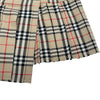 バーバリー BURBERRY チェックプリーツラップミニスカート 8025832 ベージュ ウール レディース ミニスカート
