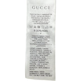 グッチ GUCCI ダメージ加工グラフィック半袖Tシャツ 616036 ブラック コットン メンズ 半袖Ｔシャツ
