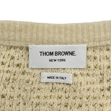トムブラウン THOM BROWNE ツイードニットポケットスカート FKK006AKP232 アイボリー ウール レディース スカート