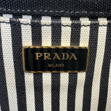 プラダ PRADA カナパミニ 1BG439 ブラック キャンバス レディース ハンドバッグ