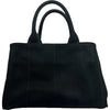 プラダ PRADA カナパミニ 1BG439 ブラック キャンバス レディース ハンドバッグ